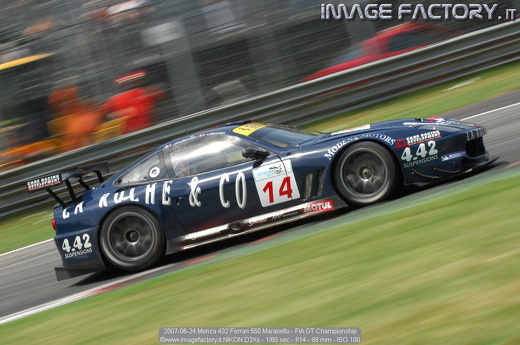 2007-06-24 Monza 432 Ferrari 550 Maranello - FIA GT Championship